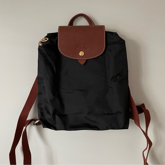 Longchamp Handbags - LONGCHAMP LE PLIAGE ORIGINAL backpack (black)